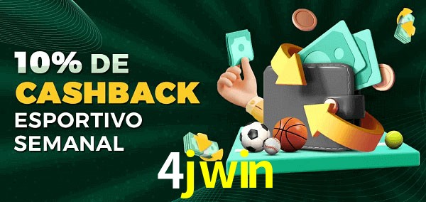 10% de bônus de cashback na 4jwin